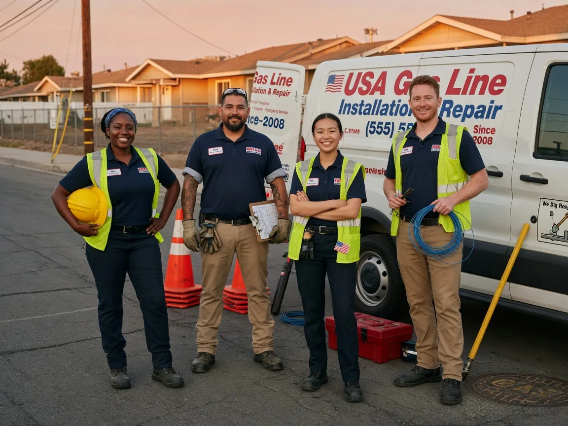 Gas Line Installation company in Modoc, IN